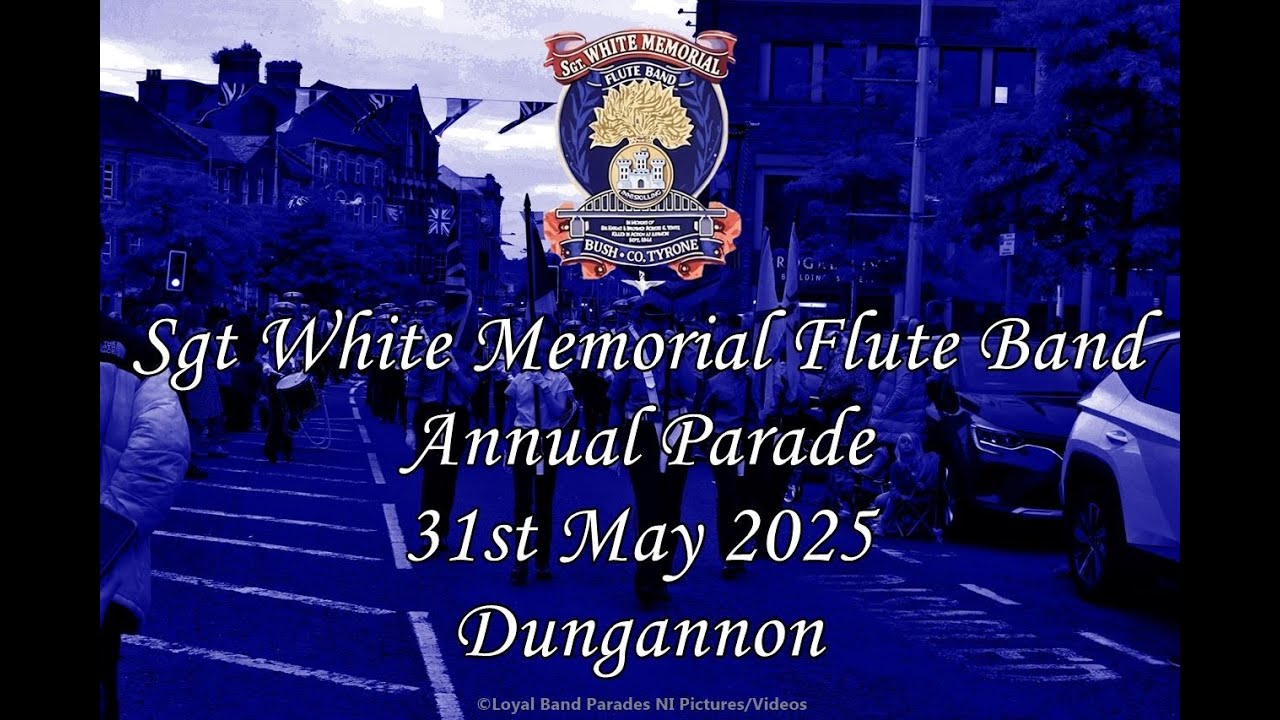 Sgt White Memorial Flute Band (Full Parade) 31/05/25