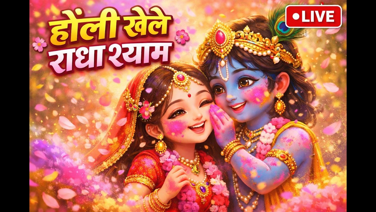 🔴 LIVE | होली खेले राधा श्याम | Barsana Holi Special Bhajan 2026