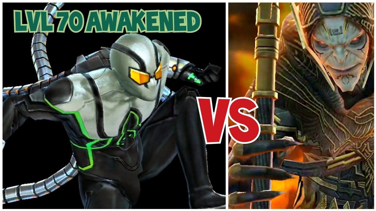 Awakened Lvl 70 Superior Octupus Vs Corvus Stage 50 | WBU | Marvel Future Fight