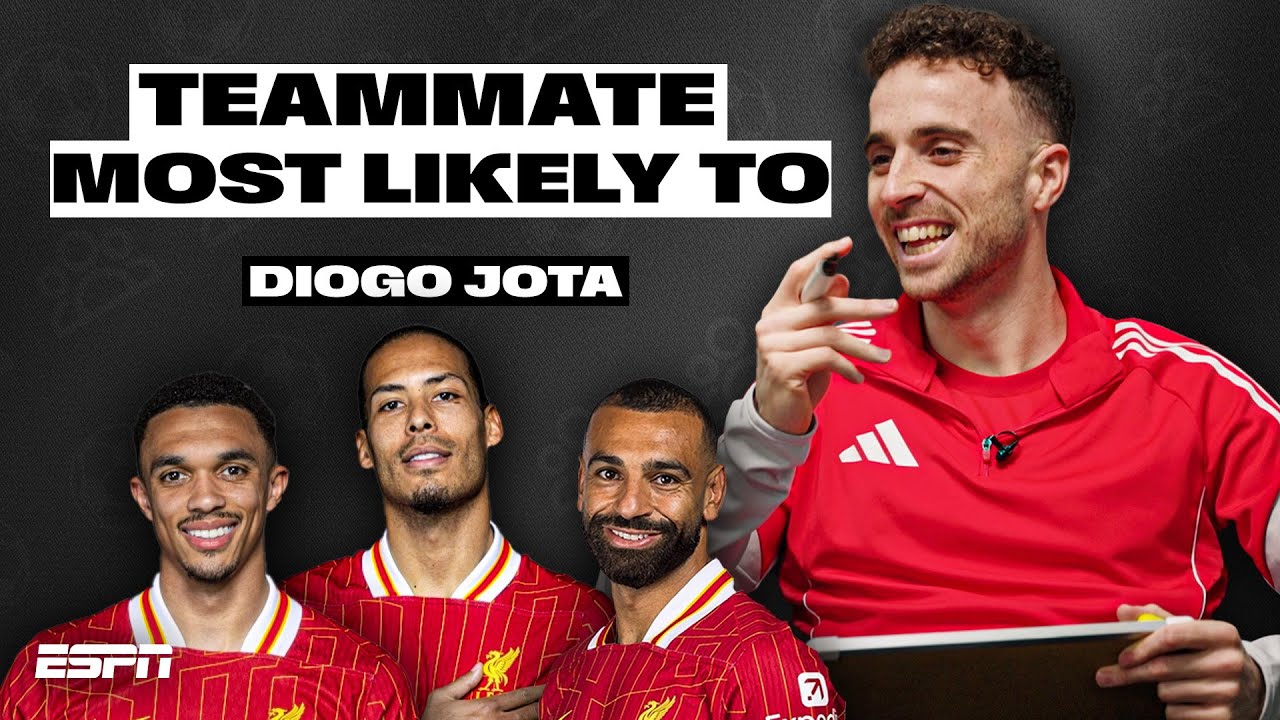 Who could nutmeg Virgil van Dijk? 🪄 Diogo Jota's Liverpool Teammates | ESPN FC