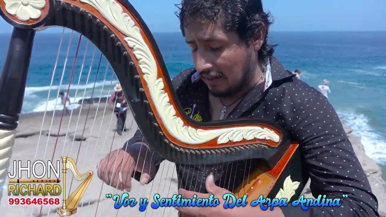 JHON RICHARD Y SU ARPA - 4K ULTRA - COMO OLVIDAR - FONO: 993646568