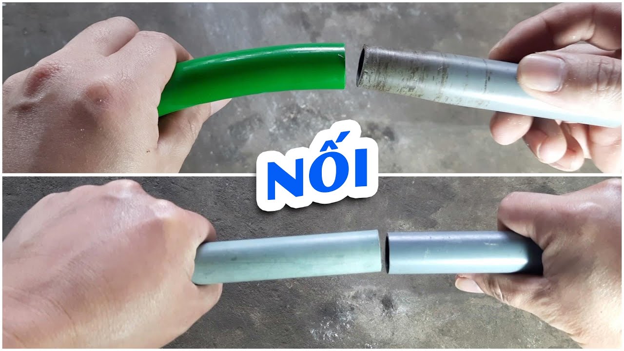 Cách Hay Nối Đường Ống Nước Khi Không Đủ Phụ Kiện | Tháo Cút PVC Đã Gắn Keo