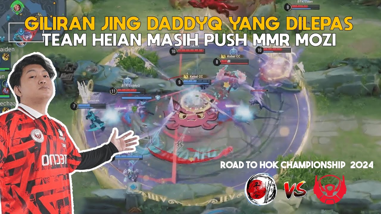 Jing DaddyQ Vs Everyone, Team Heian Pasrah? - Team Heian Vs Bigetron HOK Championship 2024 ID Game 2