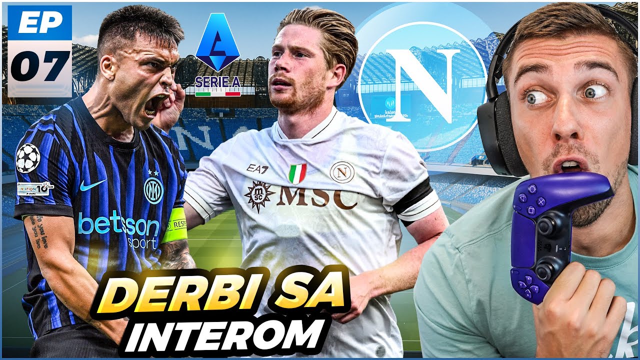 NEVJEROJATAN DERBI PROTIV INTERA U ŠOKANTNOJ EPIZODI ! NAPOLI KARIJERA #7