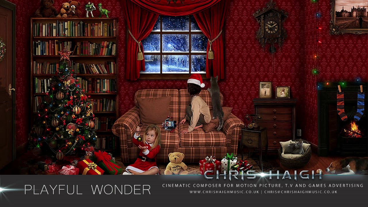 PLAYFUL WONDER - Chris Haigh | Festive Happy Joyful Instrumental  Magical Christmas Music |