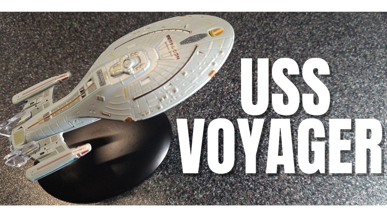 USS Voyager Starship Model | Eaglemoss Star Trek Starships Collection
