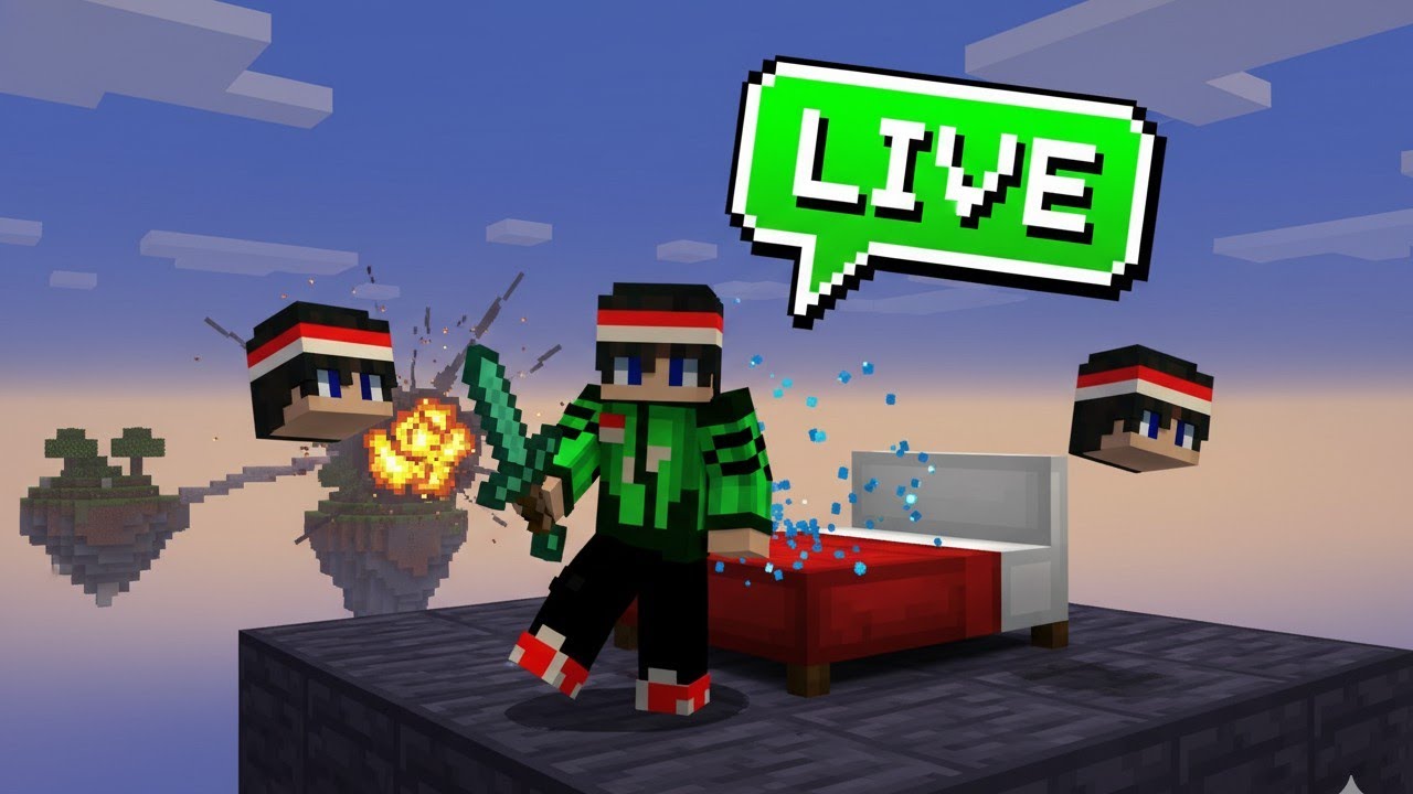 I try to destroying everyone in bedwars cube ..noob