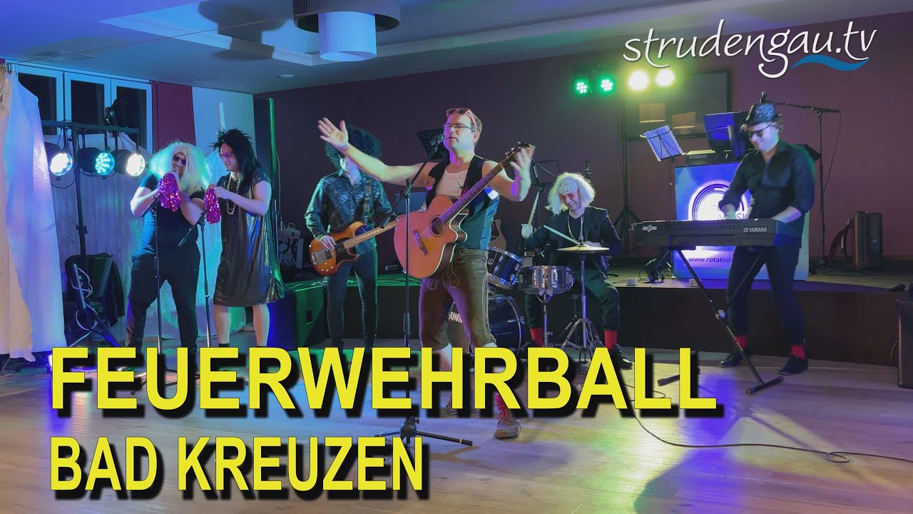 Feuerwehrball 2025 Bad Kreuzen (Einzug und Mitternachtseinlage)