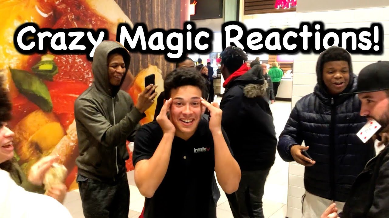 CRAZY MAGIC REACTIONS!