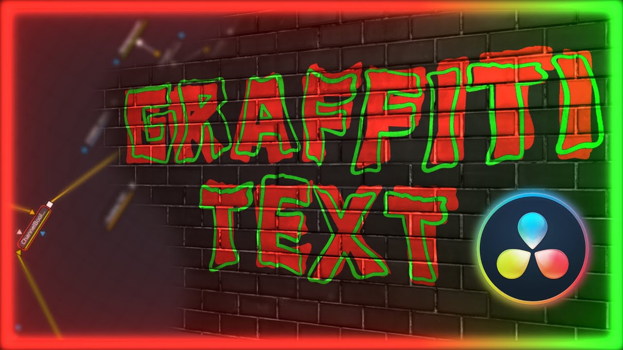 Эффект граффити в Davinci Resolve\Graffiti effect in Davinci Resolve.