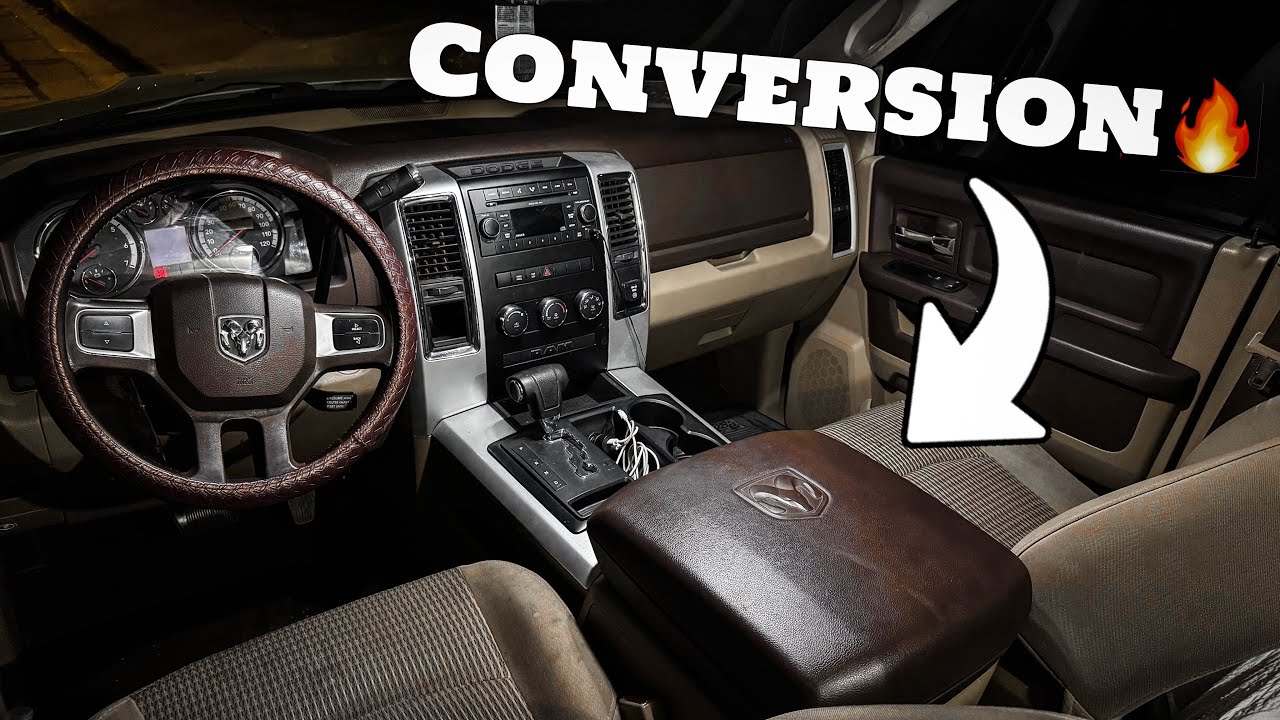 09-18 Ram 1500 Переделка центральной консоли