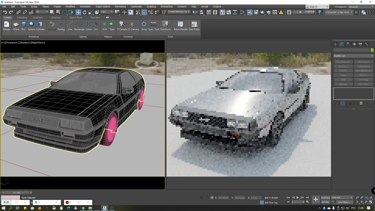 Использование HDRi изображений в Corona Render для 3ds max