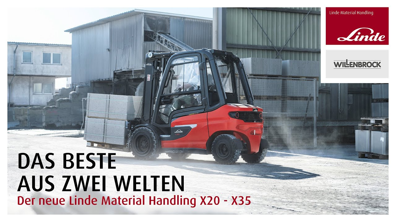 Das Beste aus zwei Welten: Der neue X20 - X35 von Linde Material Handling