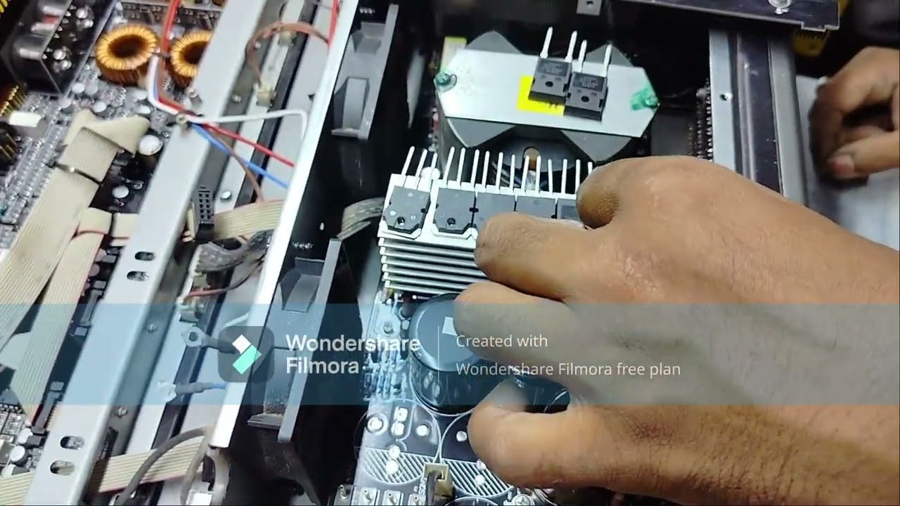 sae pqm8 amplifair repair,full repair vedio,uncut vedio,soundstandard