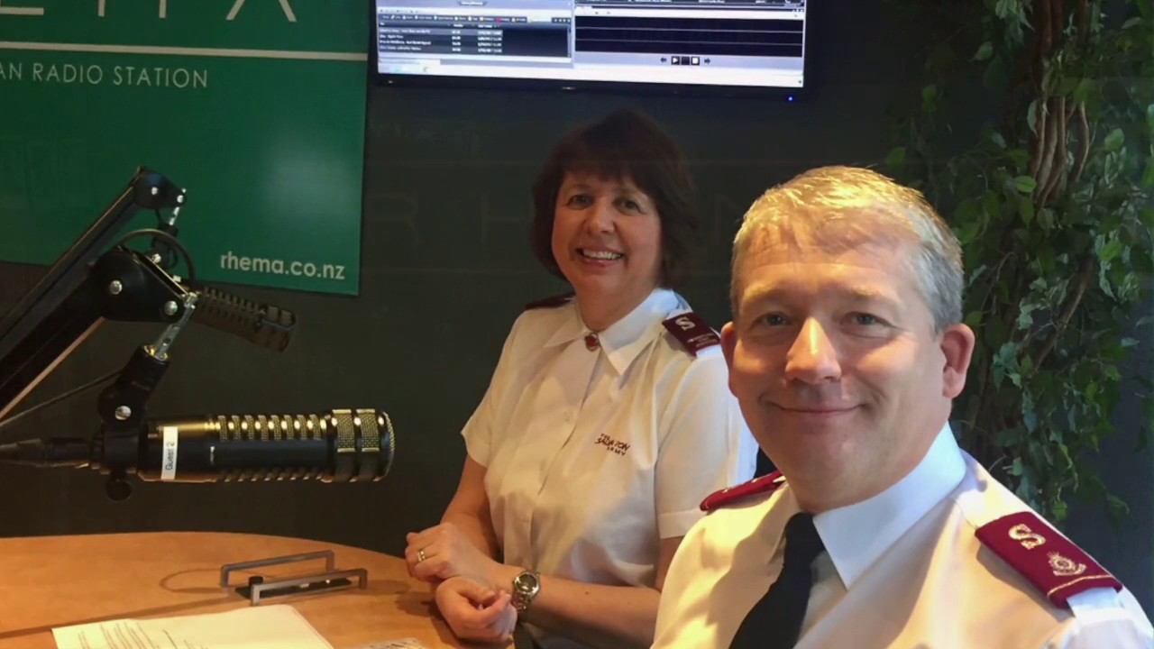 Dorothy Nancekievill and Paul Main on Radio Rhema, Auckland