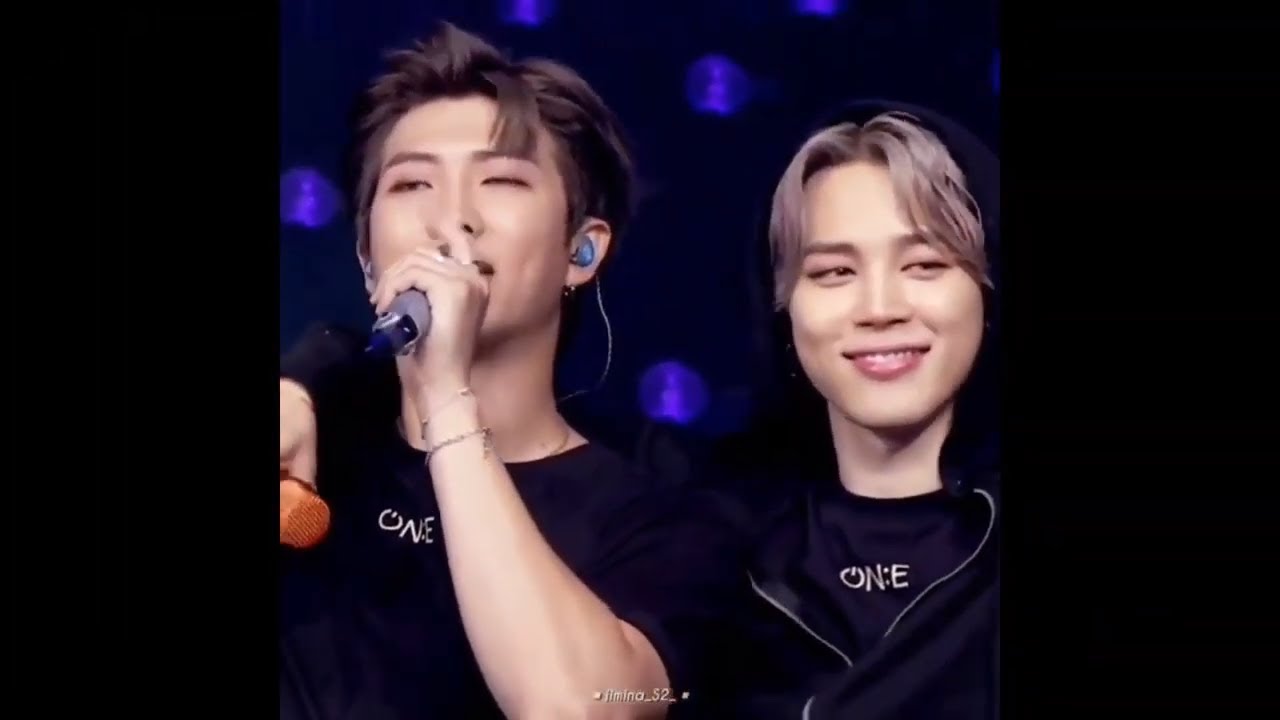 Minjoon-Nammin Being cute and lovable (Minimoni BTS)