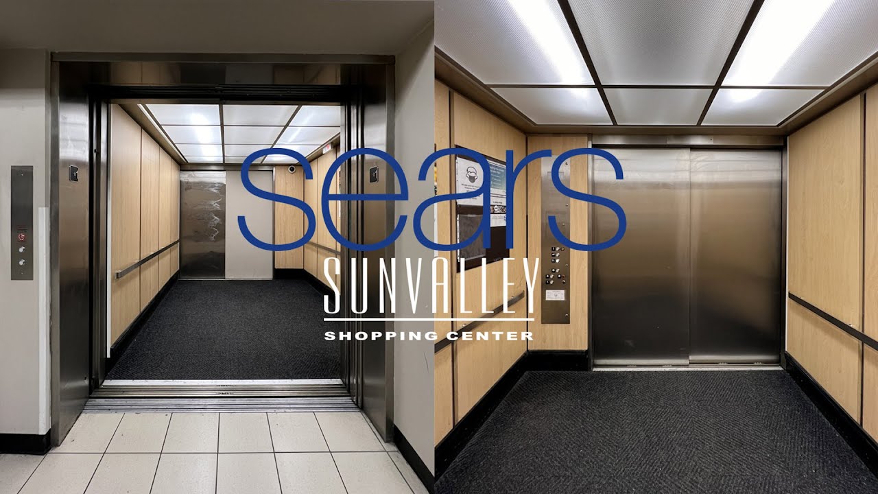STUPID Mod! Giant OTIS Hydraulic Elevator - Sears, Sunvalley Shopping Center - Concord, CA