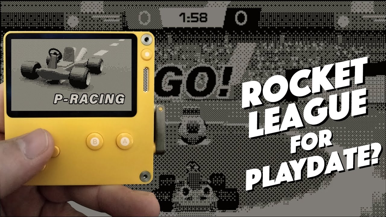 Rocket League on the Playdate? | P-Racing | gogamego