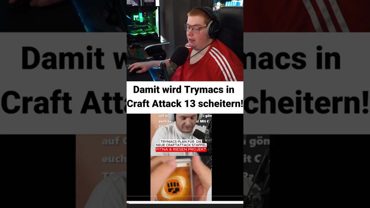 Why Trymacs never builds his Craft Attack 13 project!