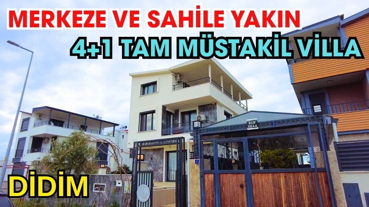 DİDİMDE SATILIK MÜSTAKİL VİLLA TURU #vlog #viral