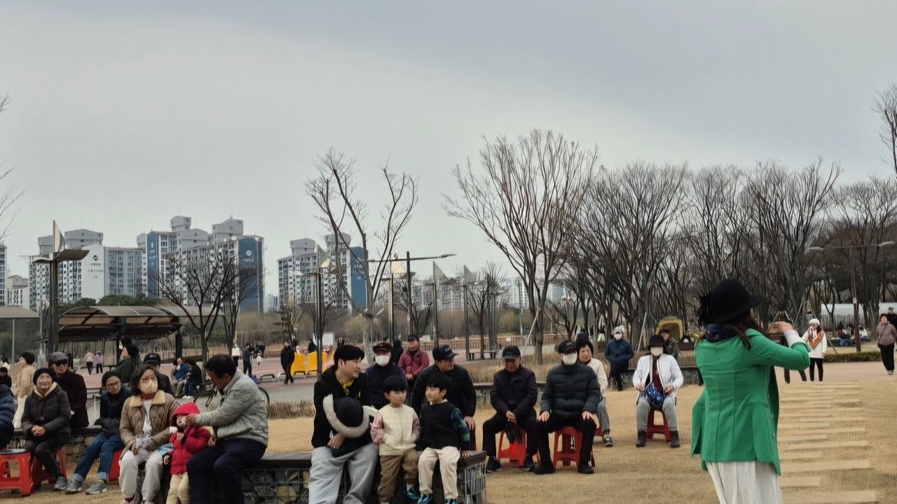 (두드림장구) 봄맞이 가요힐링 콘서트 상동호수공원 ♡스마일 공연단 