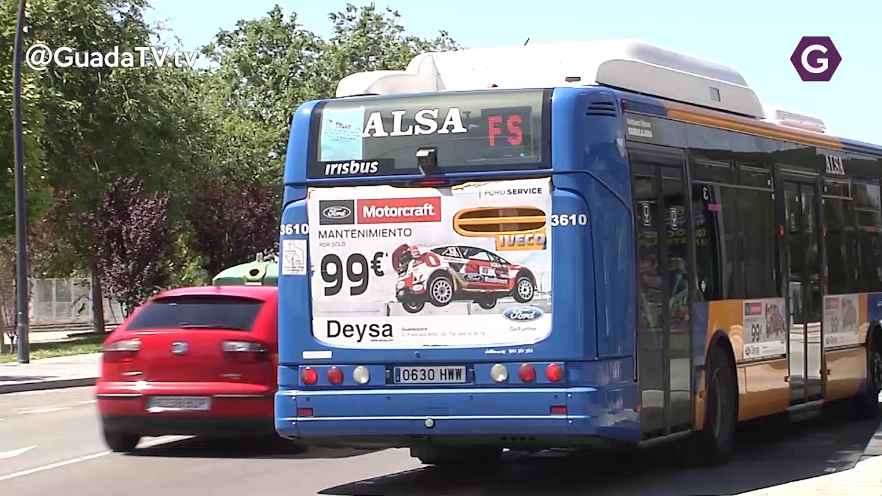Los autobuses urbanos reducen el n&uacute;mero de usuarios en un 85 por ciento GuadaTV