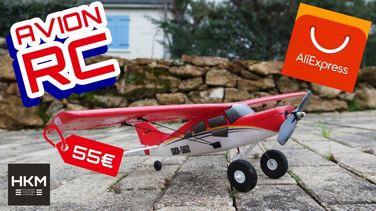 Un avion RC brushless avec gyro à 55€ sur AliExpress ? Je teste ça !