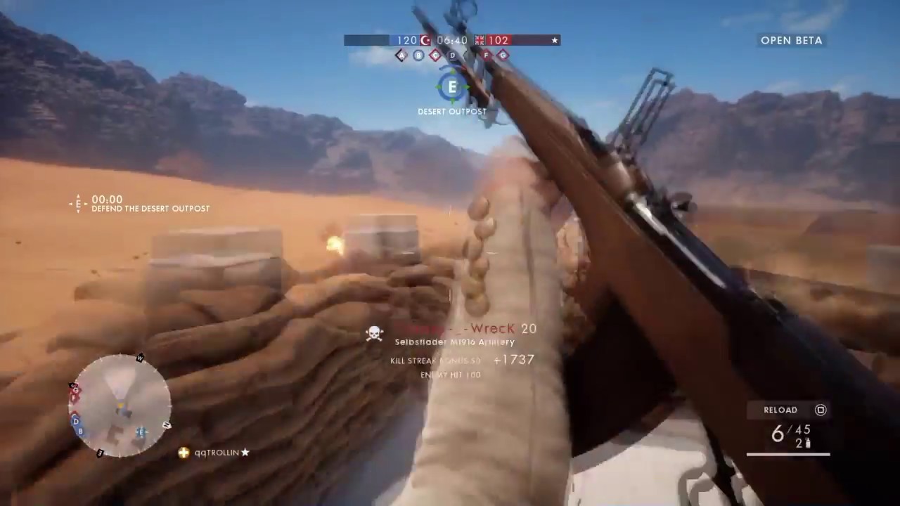 qqTROLLIN PS4 BF1 BETA MONTAGE