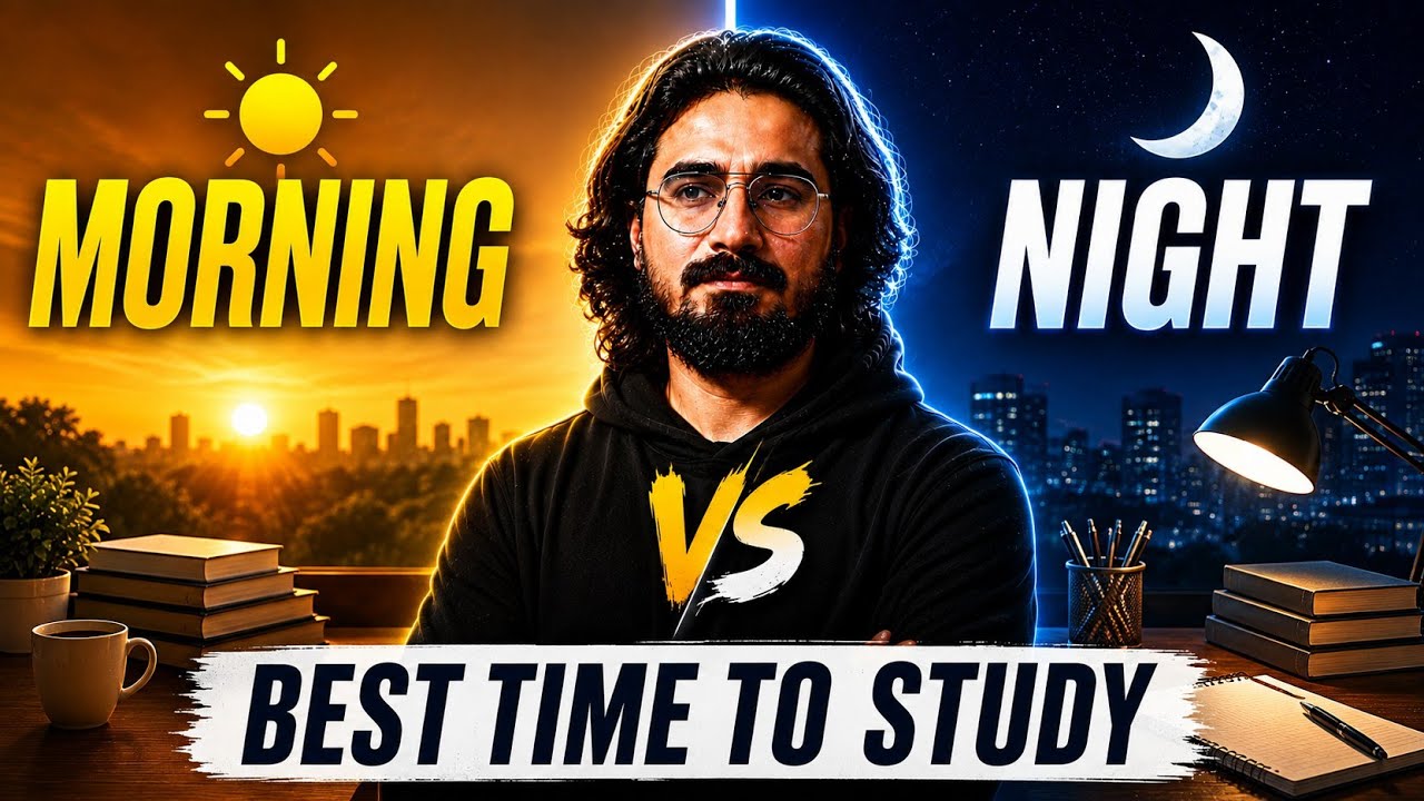 What&rsquo;s the Best Time to Study? Morning vs Night Study | Science-Backed Tips & Personal Insights