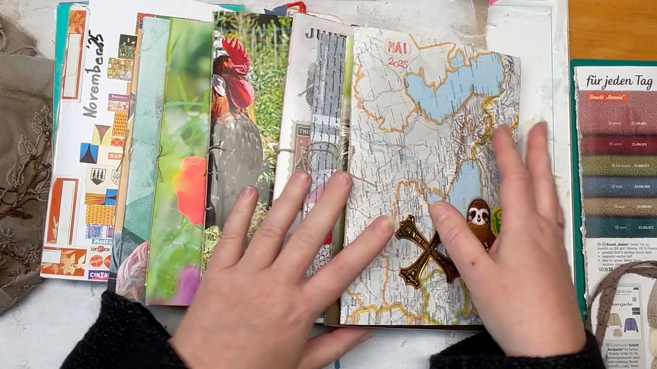 First year of JUNK JOURNAL PLANNER, what I changed and what I keep - #junkjournal #planner
