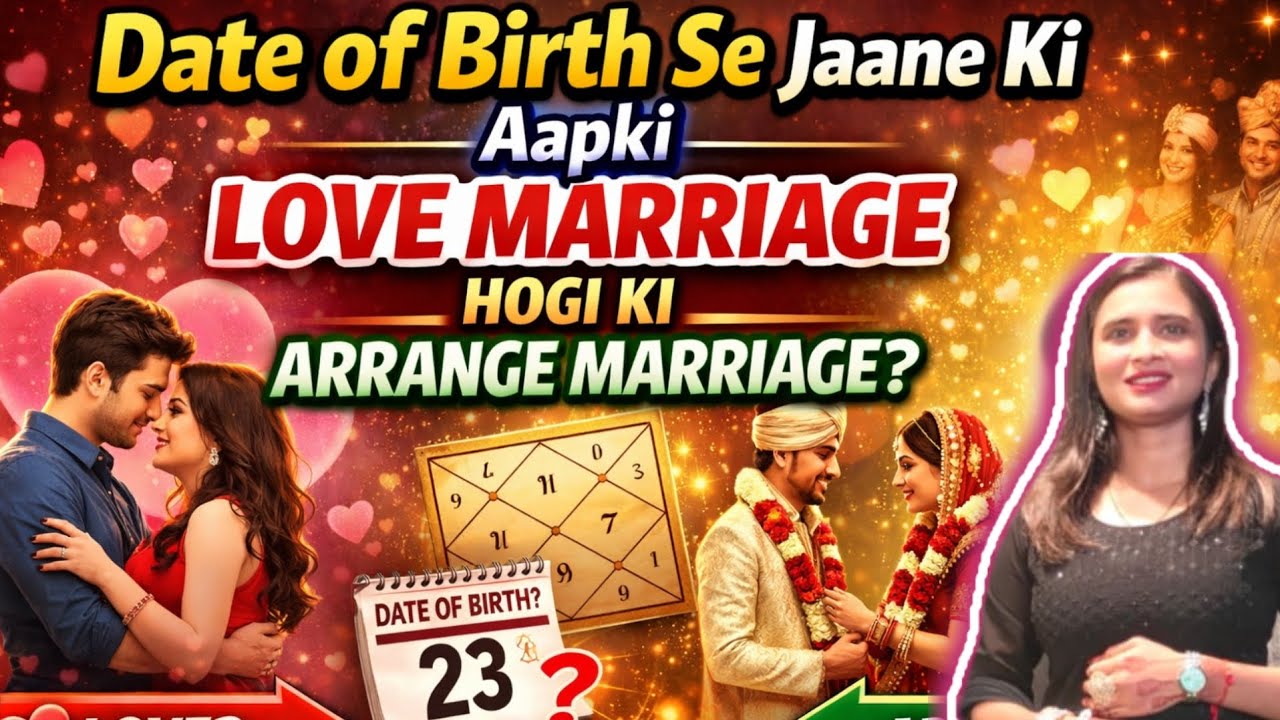 Date of Birth Se Jane – Love Marriage Hogi Ya Arrange Marriage? | Aapki Shaadi Kaisi Hogi?