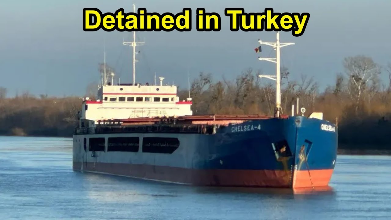 19-Year-Old Ukraine Freighter Detained in Turkey.