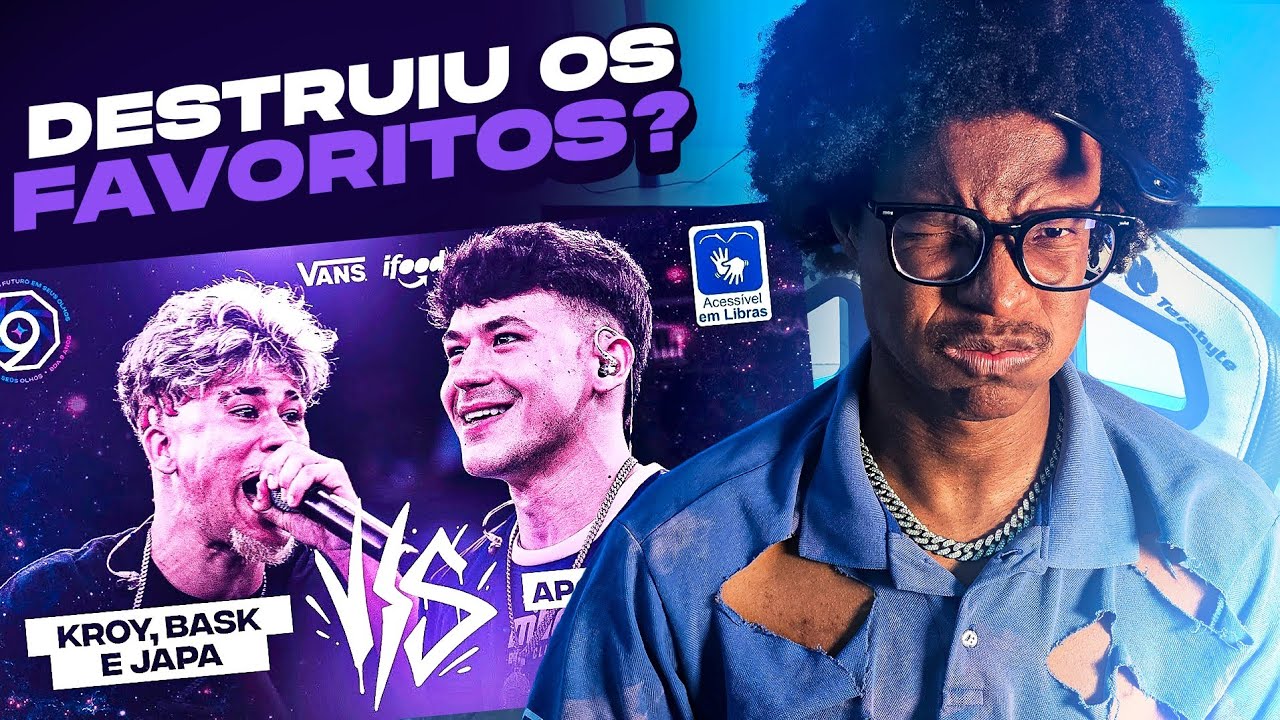 (🔥🔥🔥) APOLLO, TAVIN E PRADO X KROY, BASK E JAPA | React | SEMIFINAL | BDA 9 ANOS