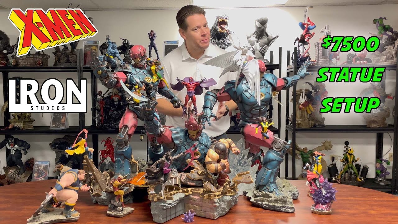 $7500+ X-MEN SENTINEL Statue SETUP