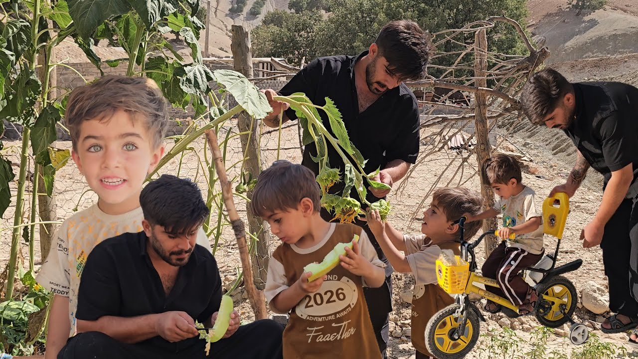 🚲 Selin&rsquo;s Village Adventure: Harvesting Fresh Veggies and Her First Bicycle Training 🌿