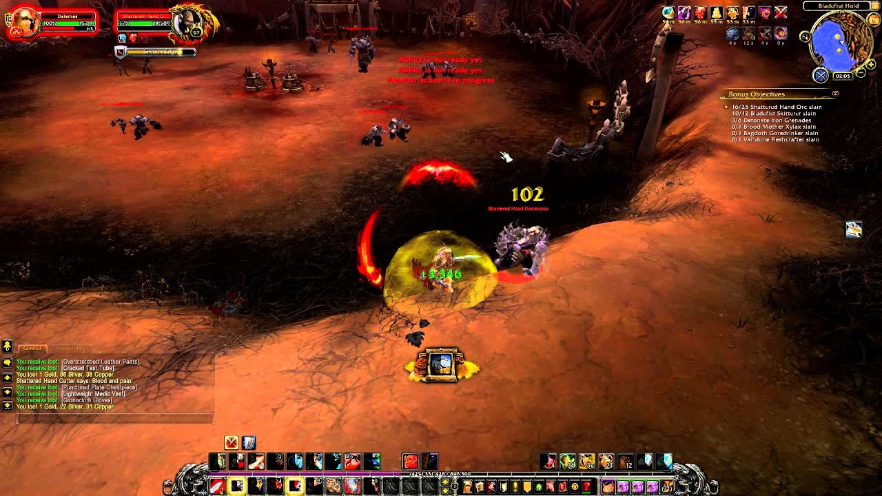 CataQuests.com - Bonus Objective: Bladefist Hold (WoD Beta - Alliance)