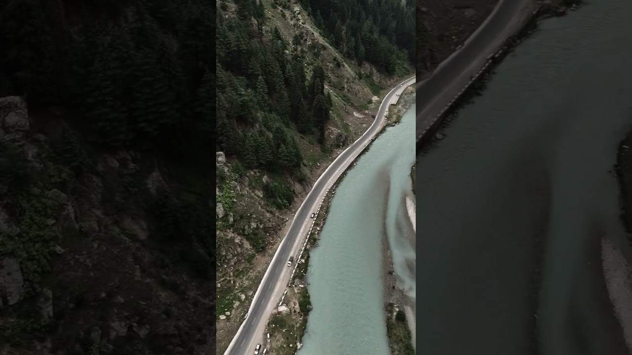 Naran, Drone View #mountains #youtubeshorts #travel #dronefootage