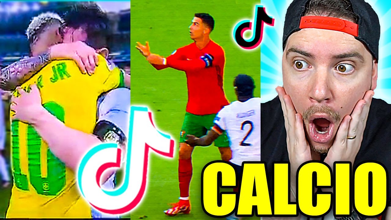 REAZIONE ai TIKTOK sul CALCIO!! #2