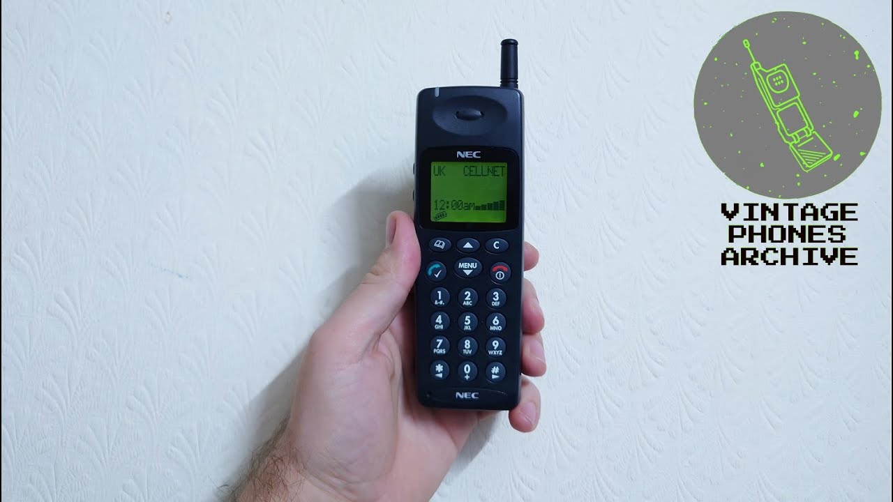 NEC G9 D+ MP5J1G1 Unboxing Mobile phone menu browse, ringtones