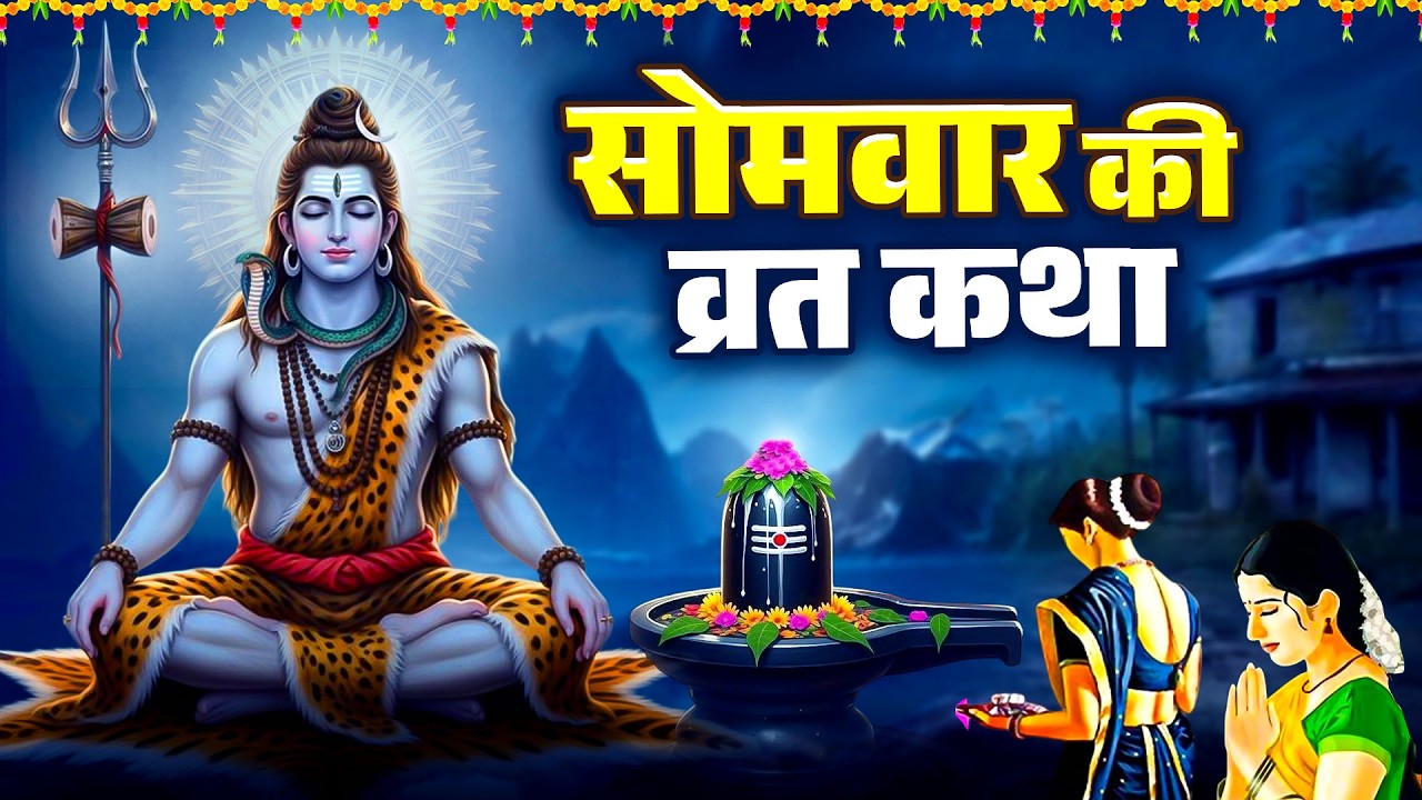 सोमवार स्पेशल - Shiv ji Ki Katha | सोमवार की कहानी | सोमवार की व्रत कथा | Somwar Ki Katha & Katha