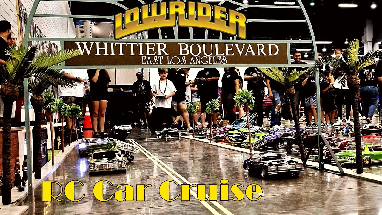 Lowrider ATL 2023 RC Car Cruise on Whittier Blvd, East L.A.