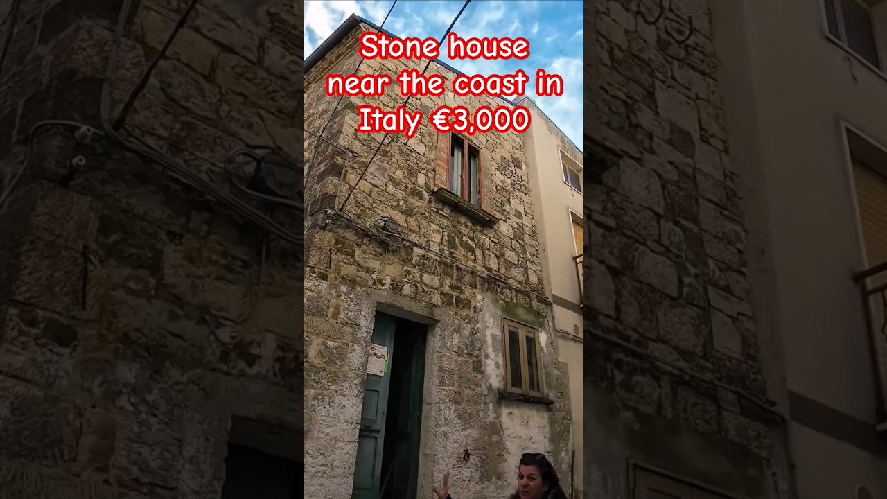 Buy Historic Stone House in Italy &ndash; Just a Few Km from the Beach for Only &euro;3000! Molise Region