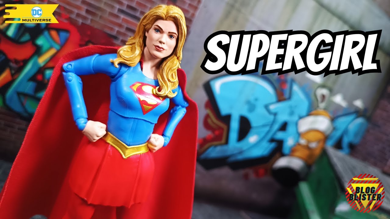 DC Multiverse Supergirl Gold Label McFarlane Toys Reseña Review En Español