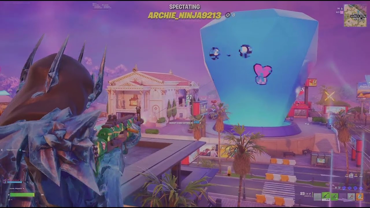 Playing the new fortnite season for the 2nd time with phenex