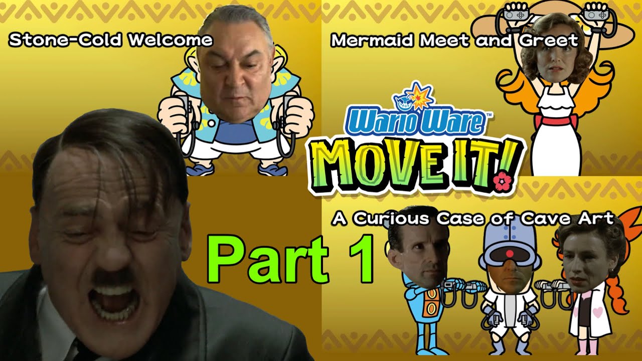 Hitler Plays WarioWare: Move It! Part 1