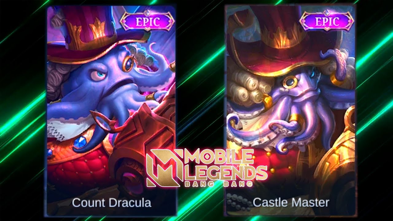 Bane Revamped Castle Master VS Count Dracula Mobile Legends