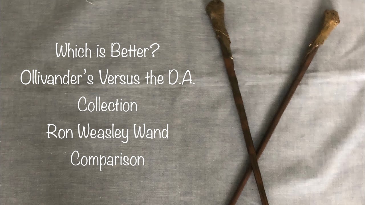 Ron Weasley Wand Comparison! | Noble Collection