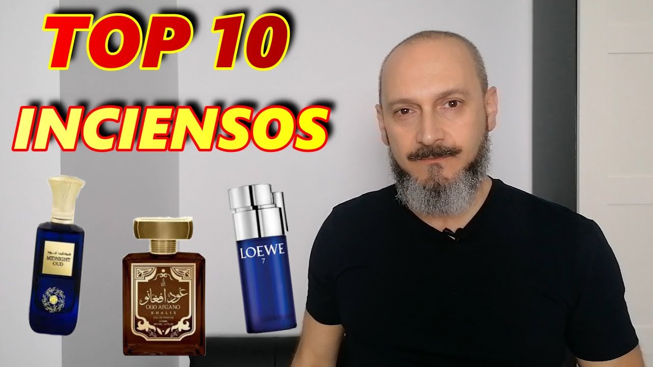 TOP 10 Fragancias con INCIENSO 🔥🔥 Diseñador y Orientales