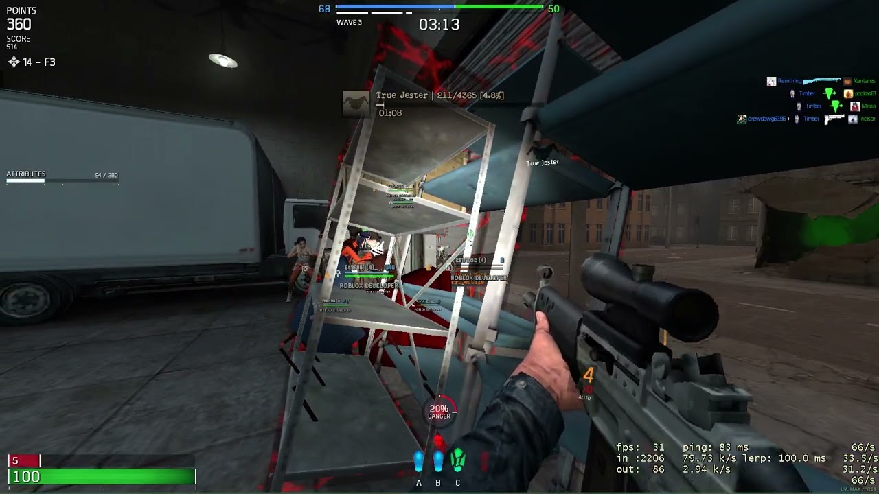 Zombie Survival - Garry's Mod ; Sunrust Server, Building A Barricade
