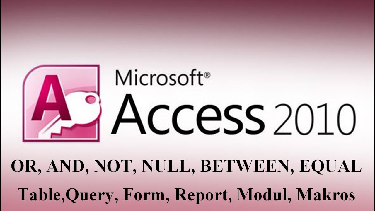 MS ACCESS 2010 ( TEST izahları ilə )